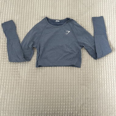 Gymshark Cropped Long-Sleeve Top
