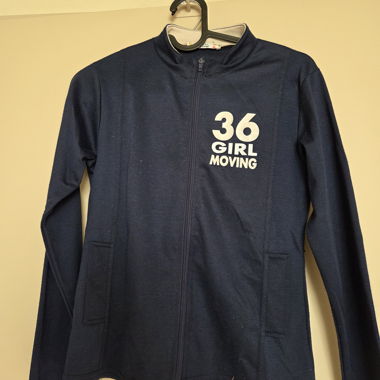 Navy Zip-Up Jacket for Girl