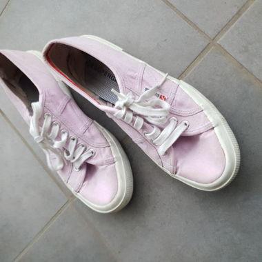 Superga classique, lavande, design italien