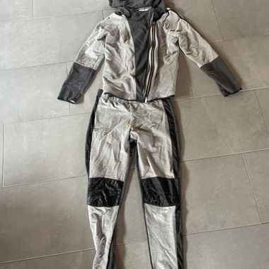 Grey and Black Tracksuit