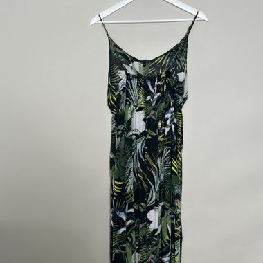 Robe maxi tropicale Chic