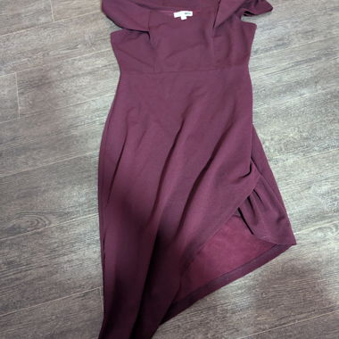 Robe Fashion Nova bordeaux / wine red S