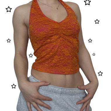 Neck holder Top y2k 