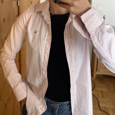 Camicia GANT donna rosa a righe EU 38