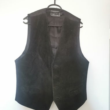 Gilet en daim