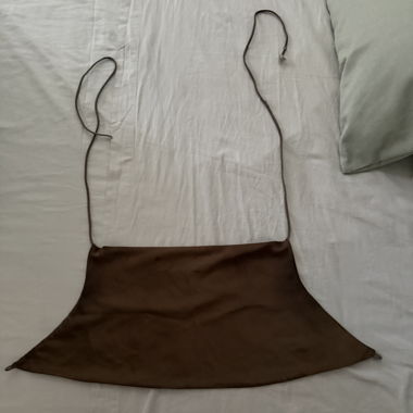 Brown Asymmetrical Top