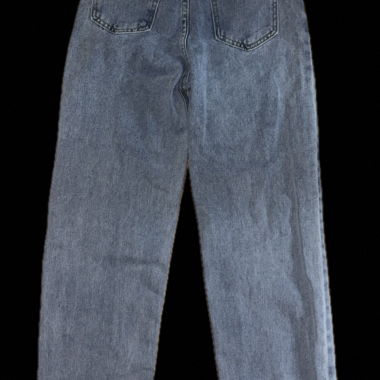Light Blue High-Waist Jeans