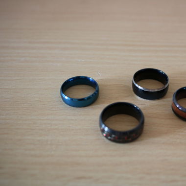 Verschiedene Herrenringe Ring Set 4 Stück Schmuck