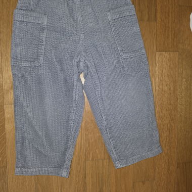Kinder-Cordhose grau, 4 Jahre