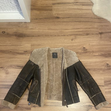 Vintage Lederjacke