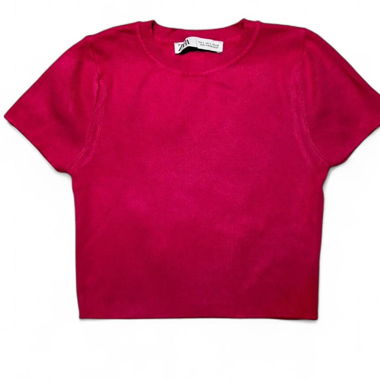 Pink T-shirt from Zara