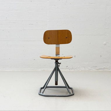 Industrial Workshop Chair from the 1950s
