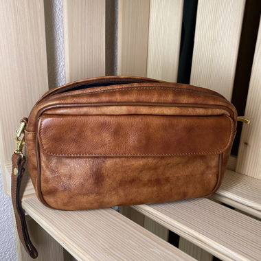 Leather Crossbody Pouch (from the 90s)