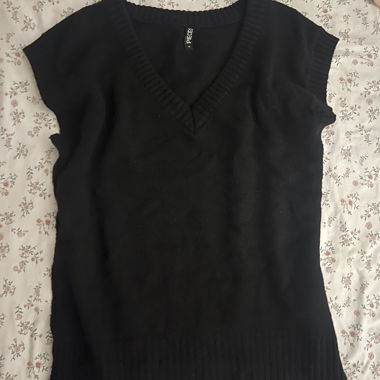 Maglione senza maniche