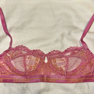 Lounge Blossom Balcony Bra - Pink/Yellow