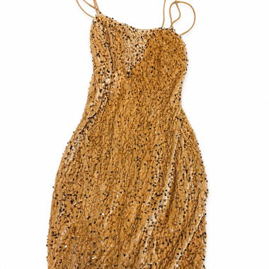 Pailletten-Minikleid