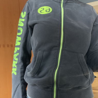 Collared Zip Up Sweatshirt