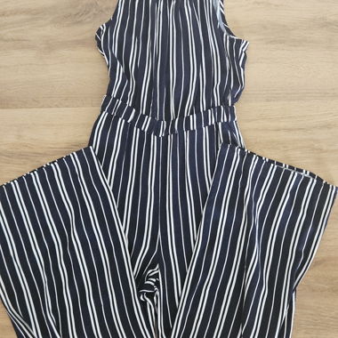 H&M gestreifter Jumpsuit