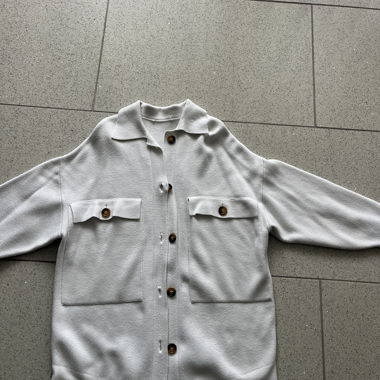 Veste blanche oversize