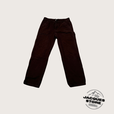 Vintage Brown Chinos with Patch