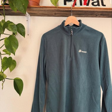 Reusch Fleece-Pullover blau, Grösse M