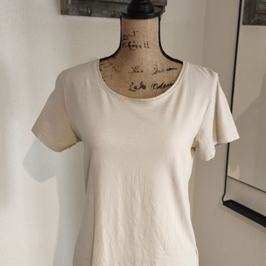 T-shirt beige da donna taglia L