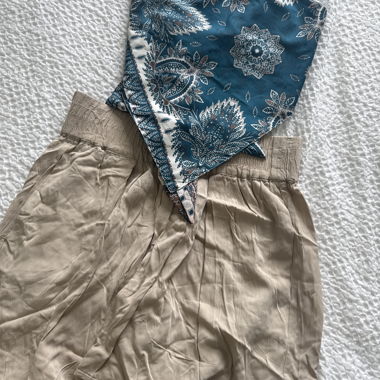 Sommer-Set Top und Shorts