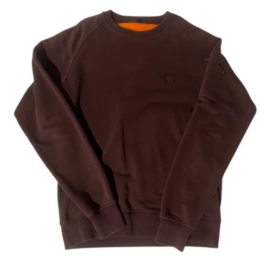 Brown crewneck sweatshirt from alpha industries