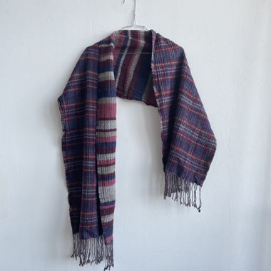 Schal mit Karomuster