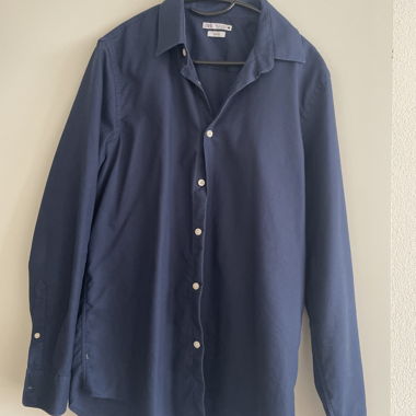 Zara Blaue Hemd