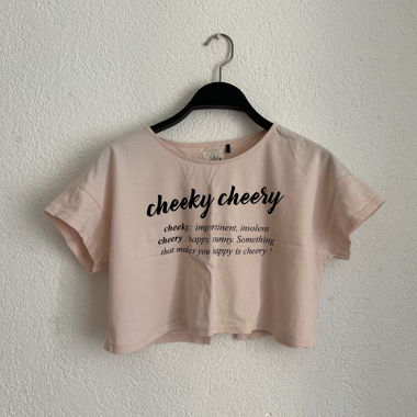 Crop top rose IKKS KIDS