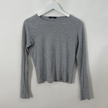 Haut gris à manches longues Brandy Melville