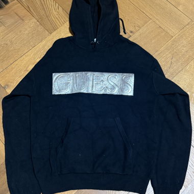 Hoodie noir Guess