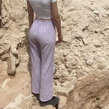 Lila linen pants
