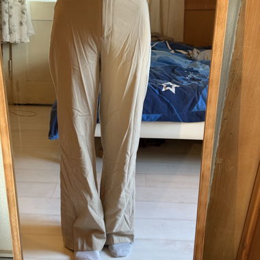 Pantaloni in stoffa - beige