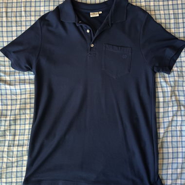Polo bleu marine Uomo – Taille L