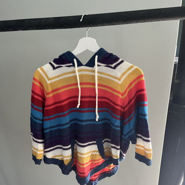 Regenbogen Poncho