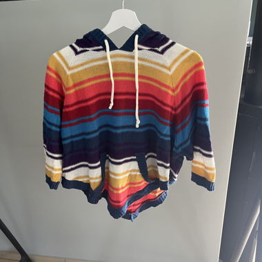 Regenbogen Poncho