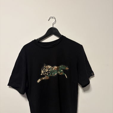CAMO RUNNING DOG WOODLAND - stampa T-shirt