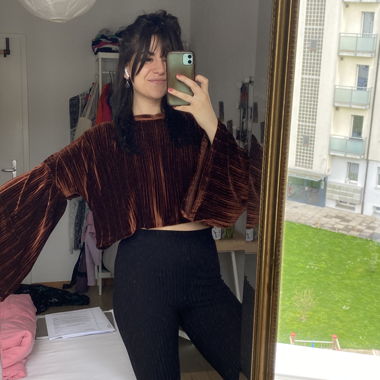 Pull en velours