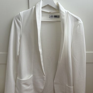 Weisser Cardigan XS