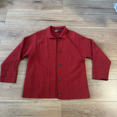Cardigan rouge