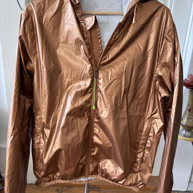 Veste à capuche bronze