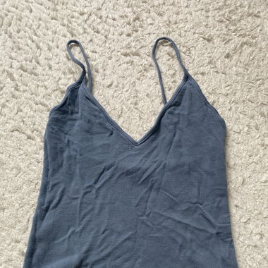 Blue tank top
