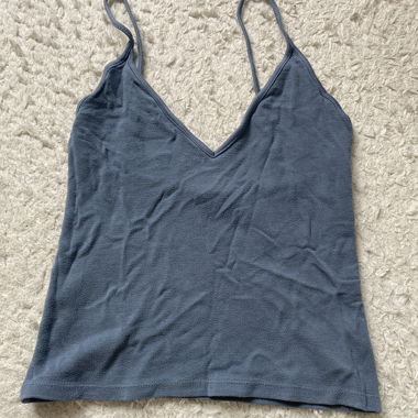 Blue tank top