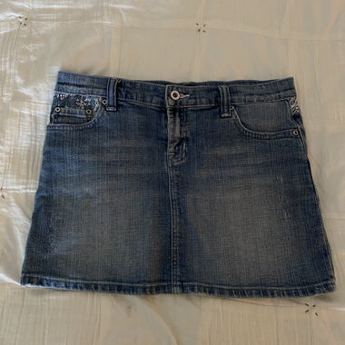 Vintage jeans skirt