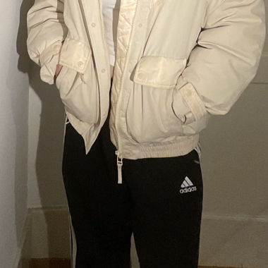 Giacca invernale beige