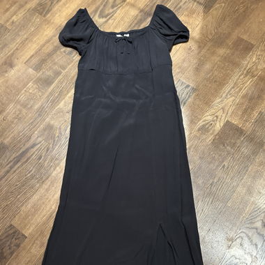 Black maxi dress for teens