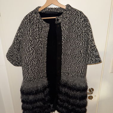 Designer vintage Wollmantel 100% Wolle 