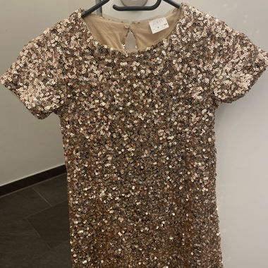 Pailletten-Top von ZARA Kinder 